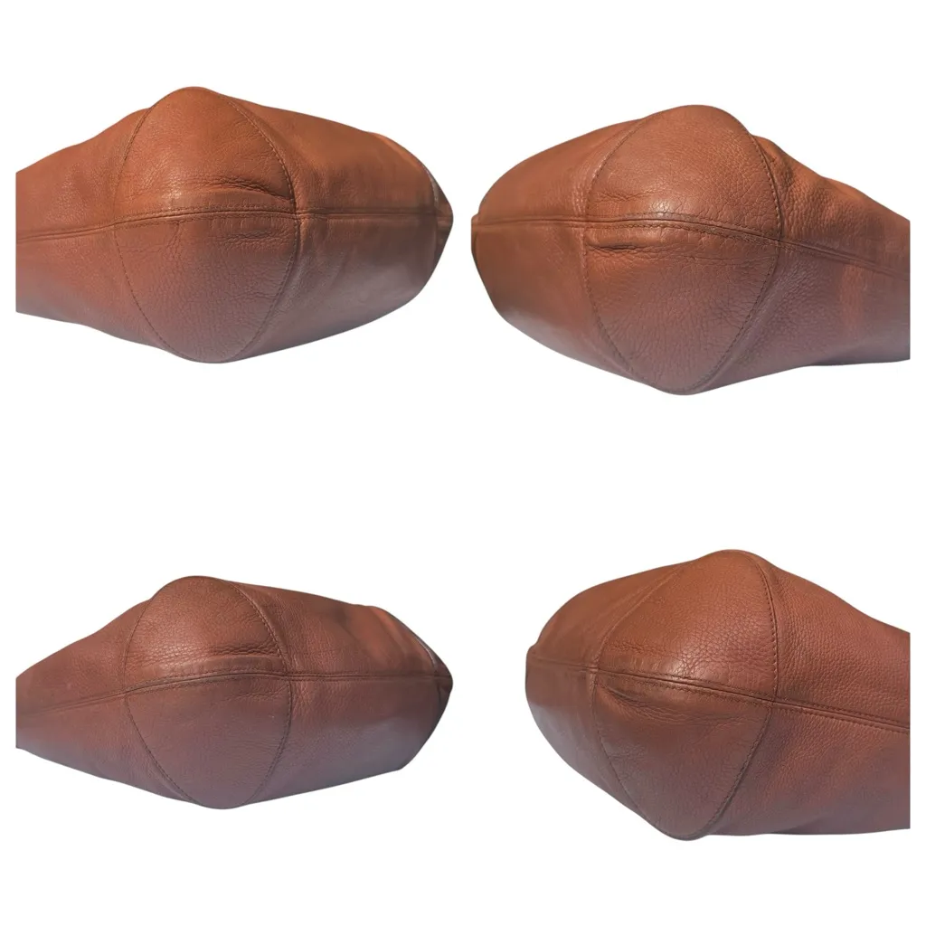 Gucci Cellarius Pebbled Leather Soho Chain Hobo Shoulder Bag Pink Tan Bohemian - Image 8