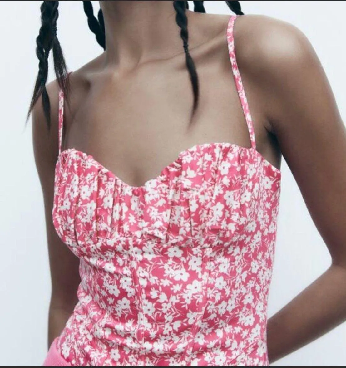 Floral Corset Bodysuit - Image 3