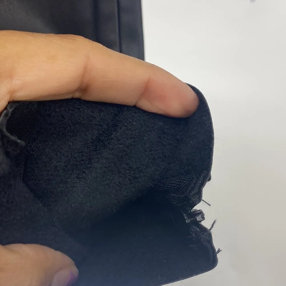 Zara faux leather vegan skinny ankle zip side zip rocker concert avant-garde - Image 5