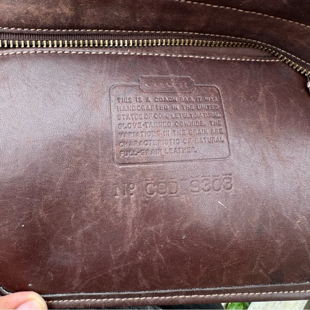 Coach Vtg Bleeker 9303 Satchel Tote - Image 5