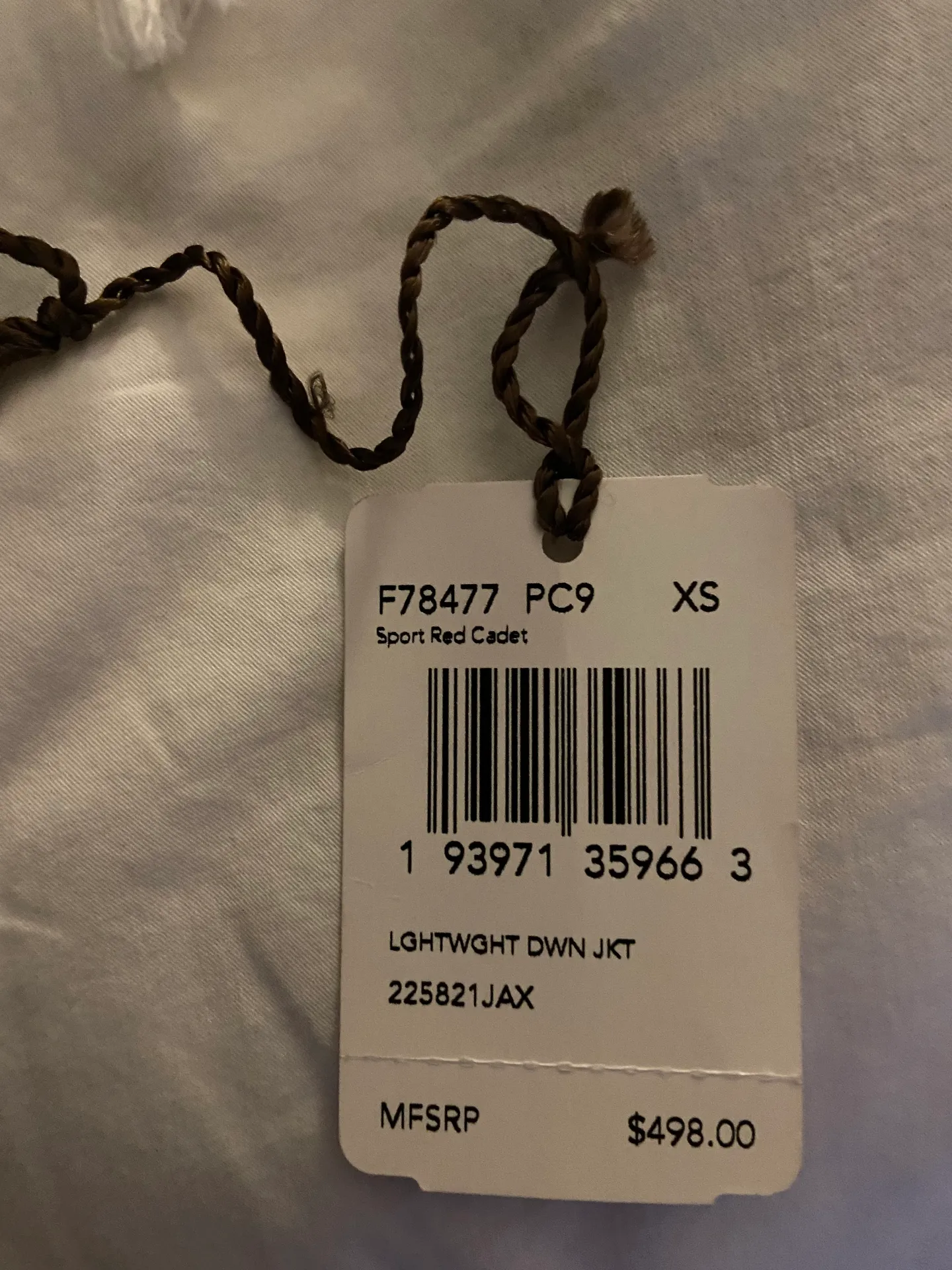 Red Puffer Coat - Image 6