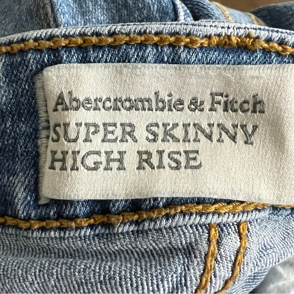 Abercrombie & Fitch Denim Jeans Super Skinny High Rise - Image 7