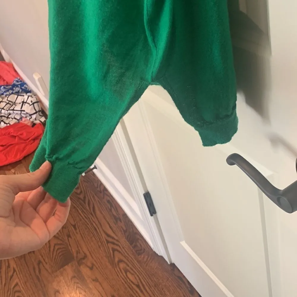 Moth green sweater Size L - Image 6
