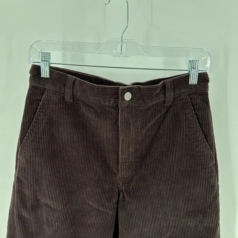 Aritzia TNA ripcord corduroy pant high waisted wide leg relaxed fit size 2 - Image 6