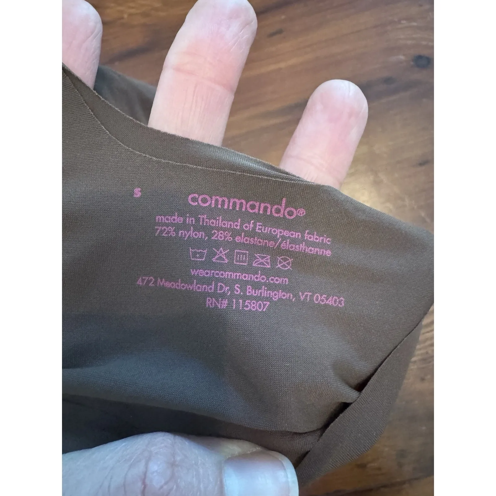 Commando Classic Comfy Scoop Neck Bralette Sz S Mocha NWT $74 - Image 3