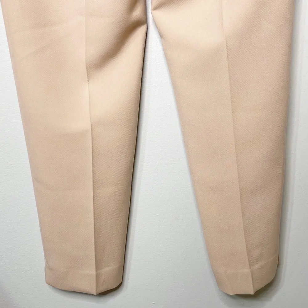 Talbots Hampshire Ankle Pant Straight Leg Dress Pants Tan 14 Nwt - Image 10