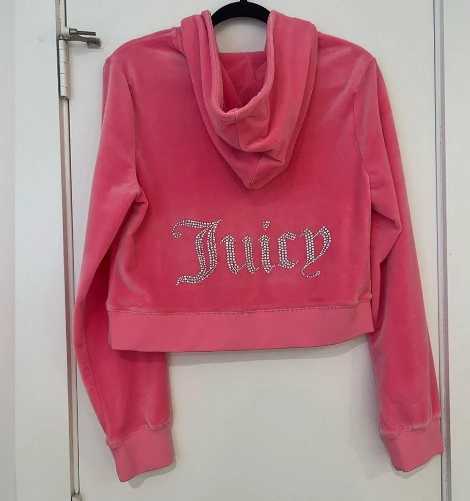 LIKE NEW Juicy Couture Hot Pink Tracksuit - Image 5