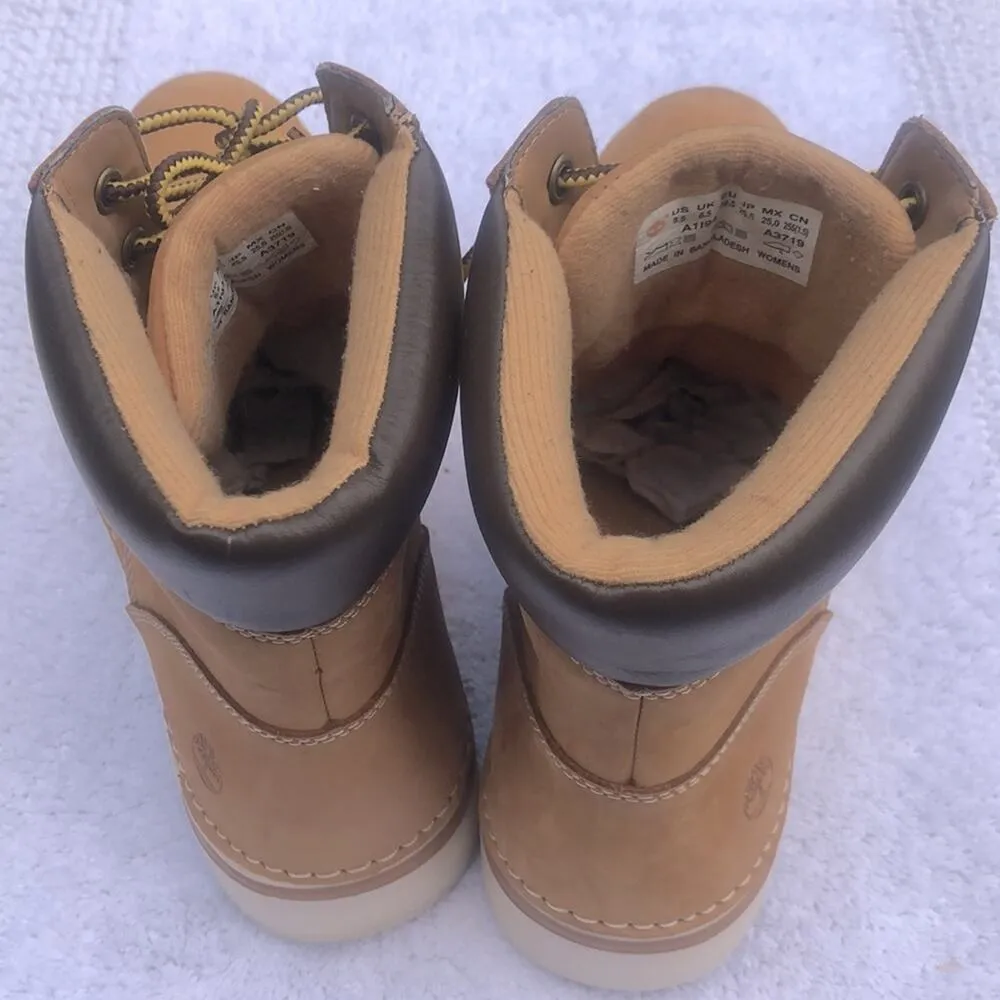 Timberland Women’s  Winter Cold Weather Brockton Lace-up  Boots Sz 8.5 - Image 6