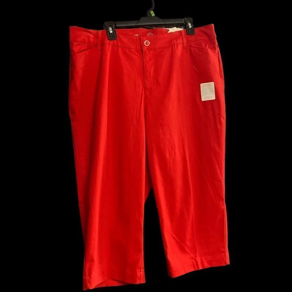 ST. JOHN’S BAY Secretly Slender Capri Mid Rise Size 18W‎  New With Tags - Image 12