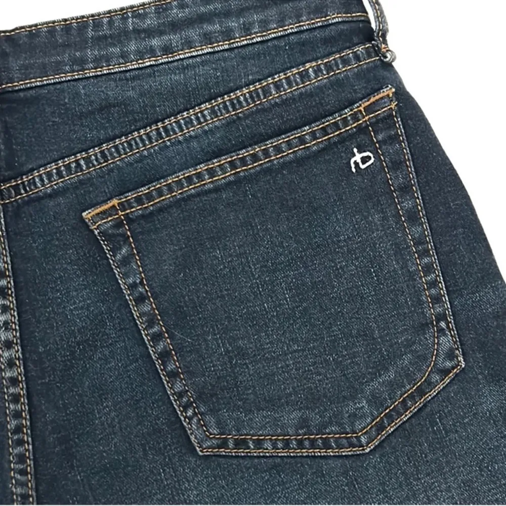 Rag & Bone Drea Low-Rise Short denim cutoff frayed hem Jean shorts size 27 - Image 4