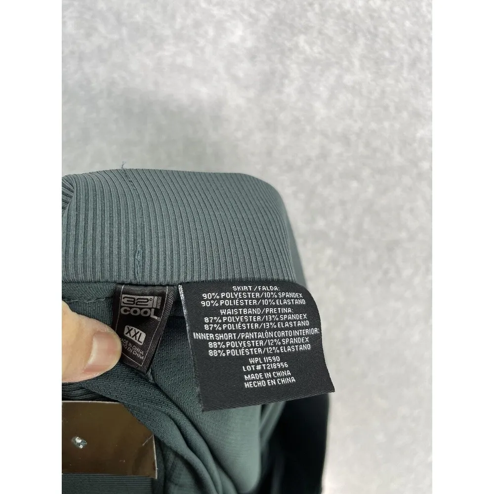 32 Degrees Cool Women's Skirt Solid Dark Gray Size XXL Pull On - Image 2