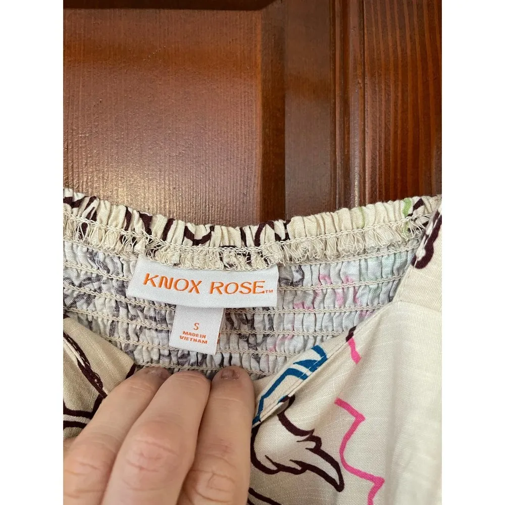 Knox Rose sleeveless A line maxi dress small - Image 4