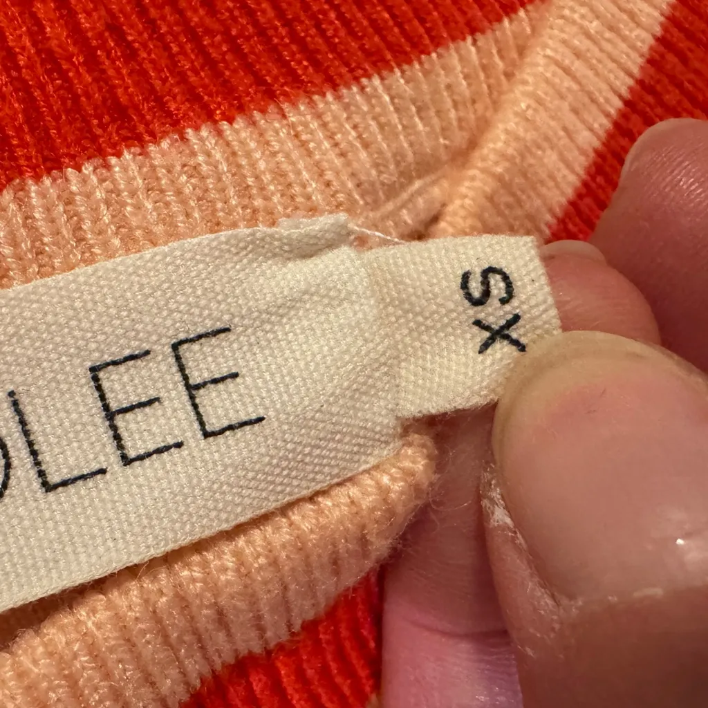 Roolee Women's  Red Striped Top - Image 4