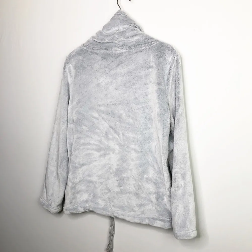 FAT face grey loungewear turtleneck teddy pull over - Image 9