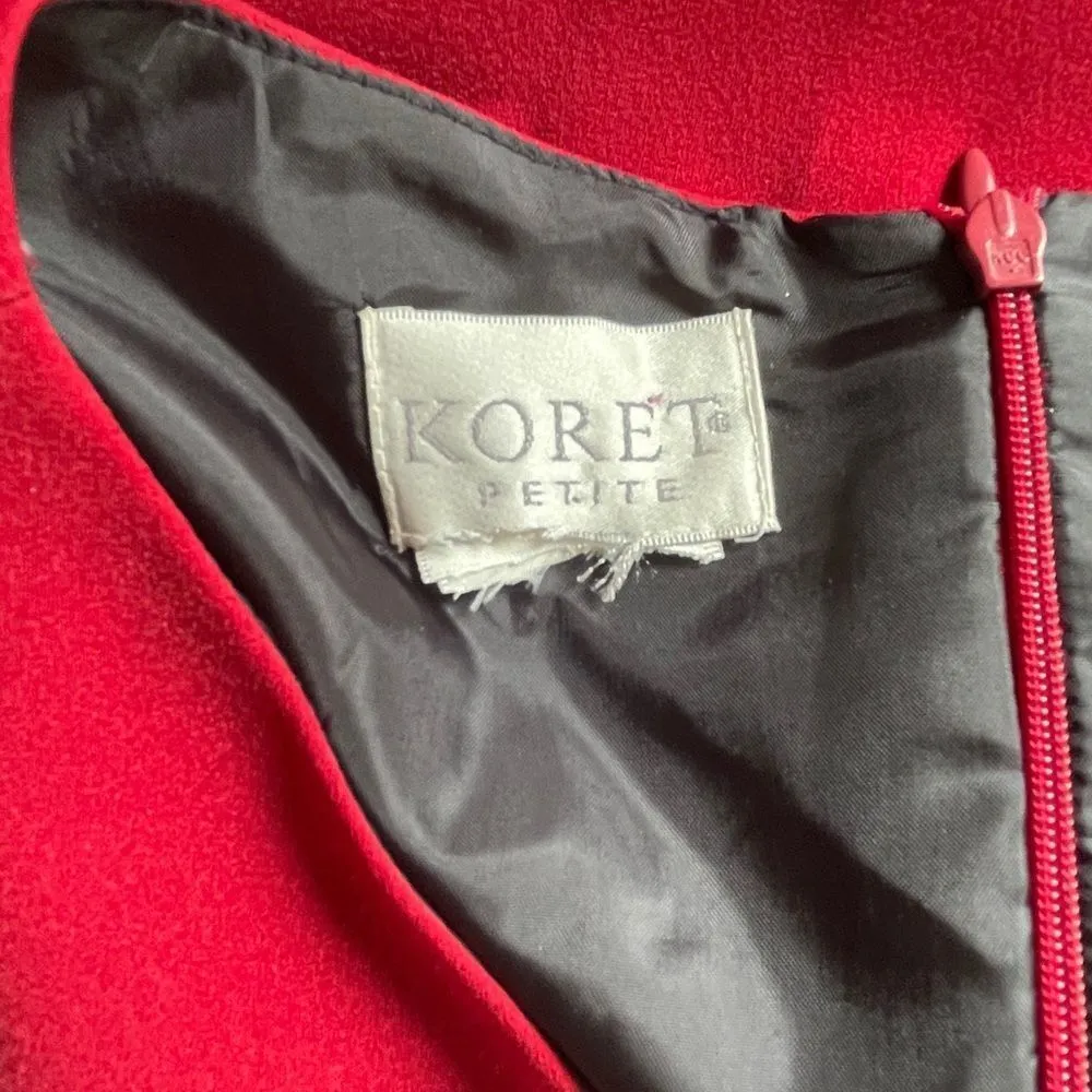 Vintage Koret Petites Blazer Top Set Black Size 18P - Image 11