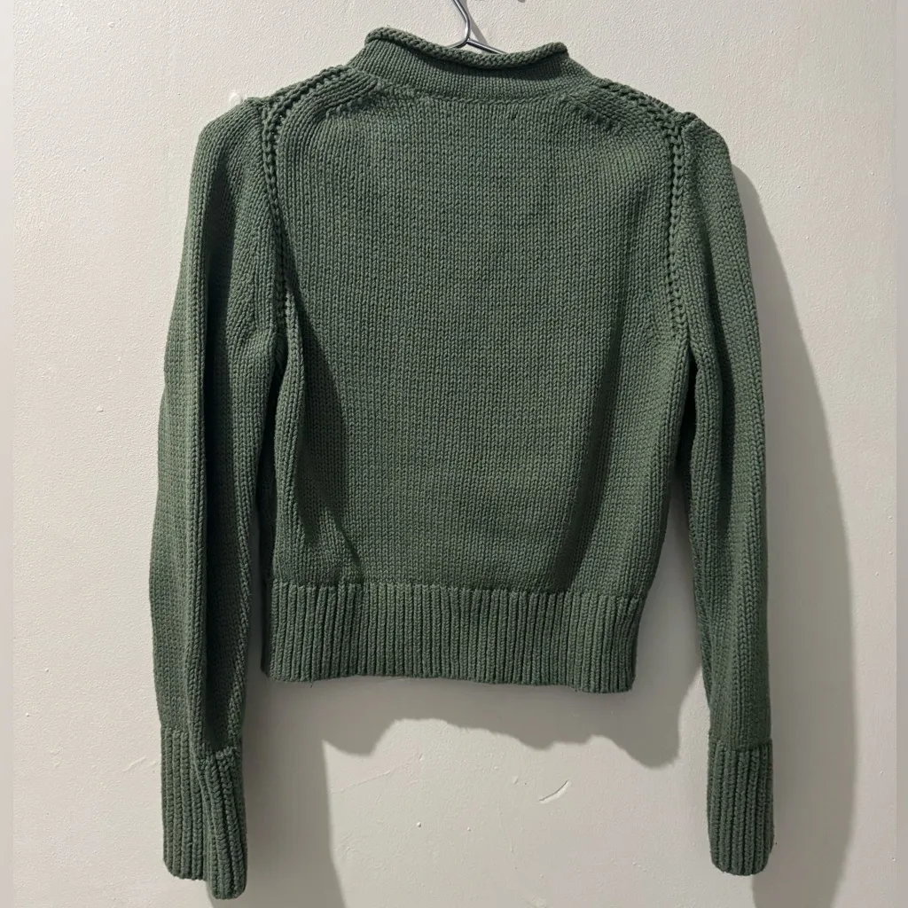 J. Crew Cotton Rollneck Sweater size XS - Image 2