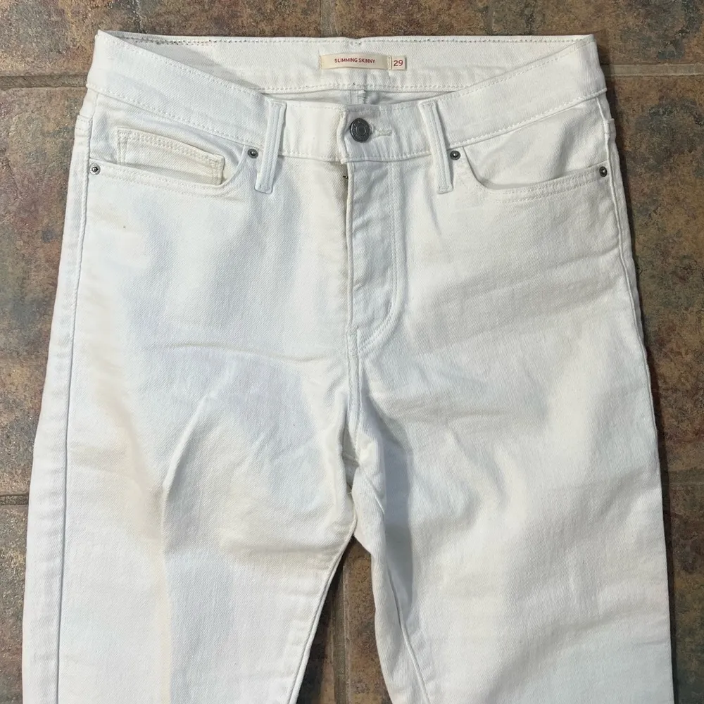 levi’s slimming skinny | white jeans size 29 | levi strauss - Image 5