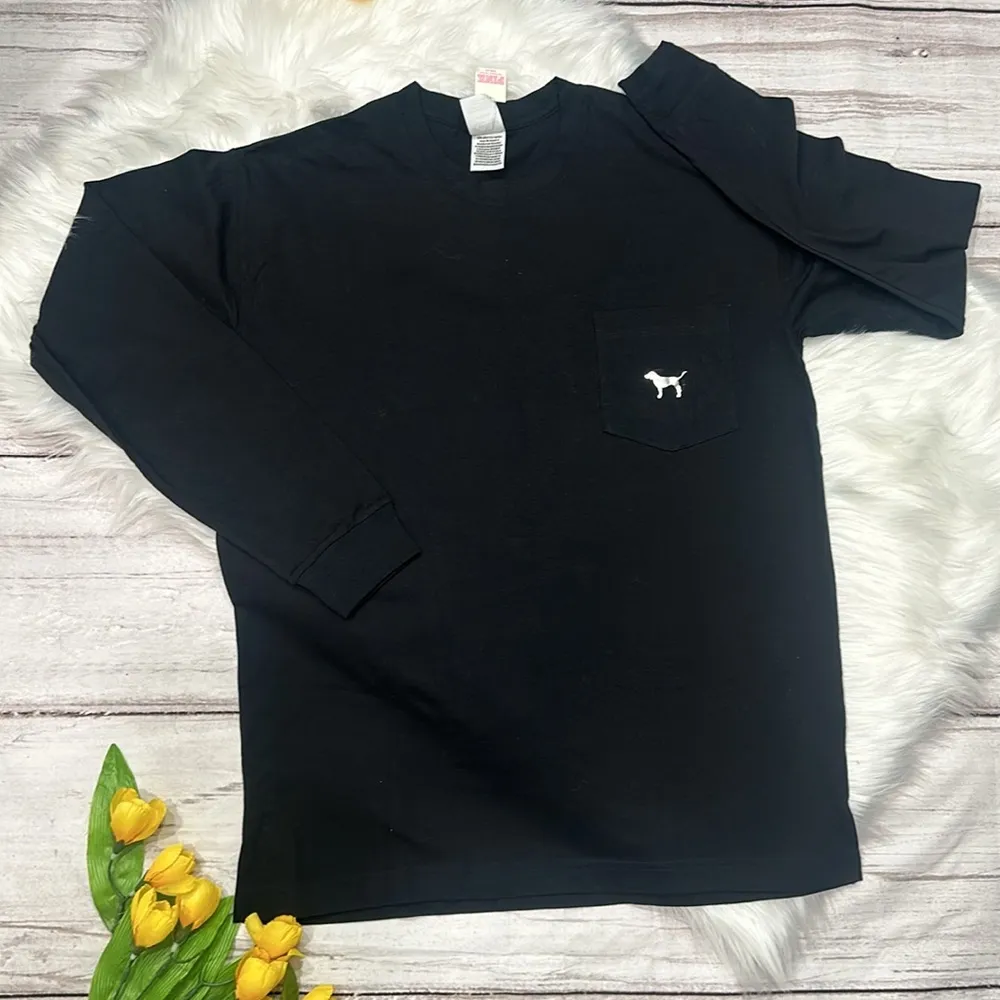 Pink Victoria's Secret Tops Pink Sequin Long Size: M - Image 5