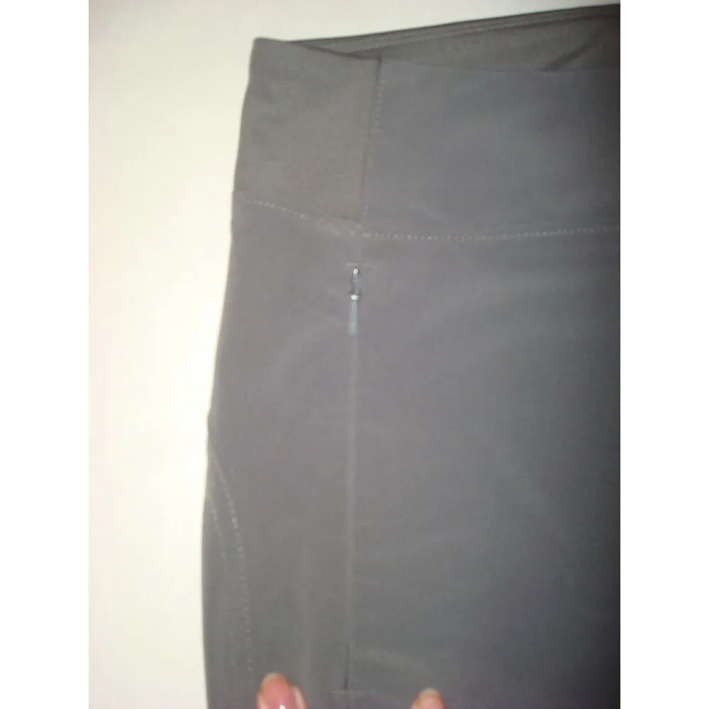 Womens M New NWT Columbia City Gray Hike Shorts Pockets Long UPF 50 Trail Place - Image 6