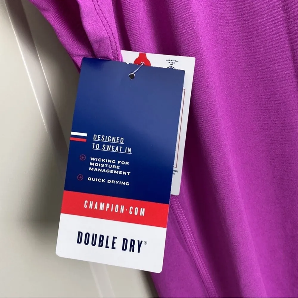 Champion Purple T-Shirt short sleeve women’s - Image 5