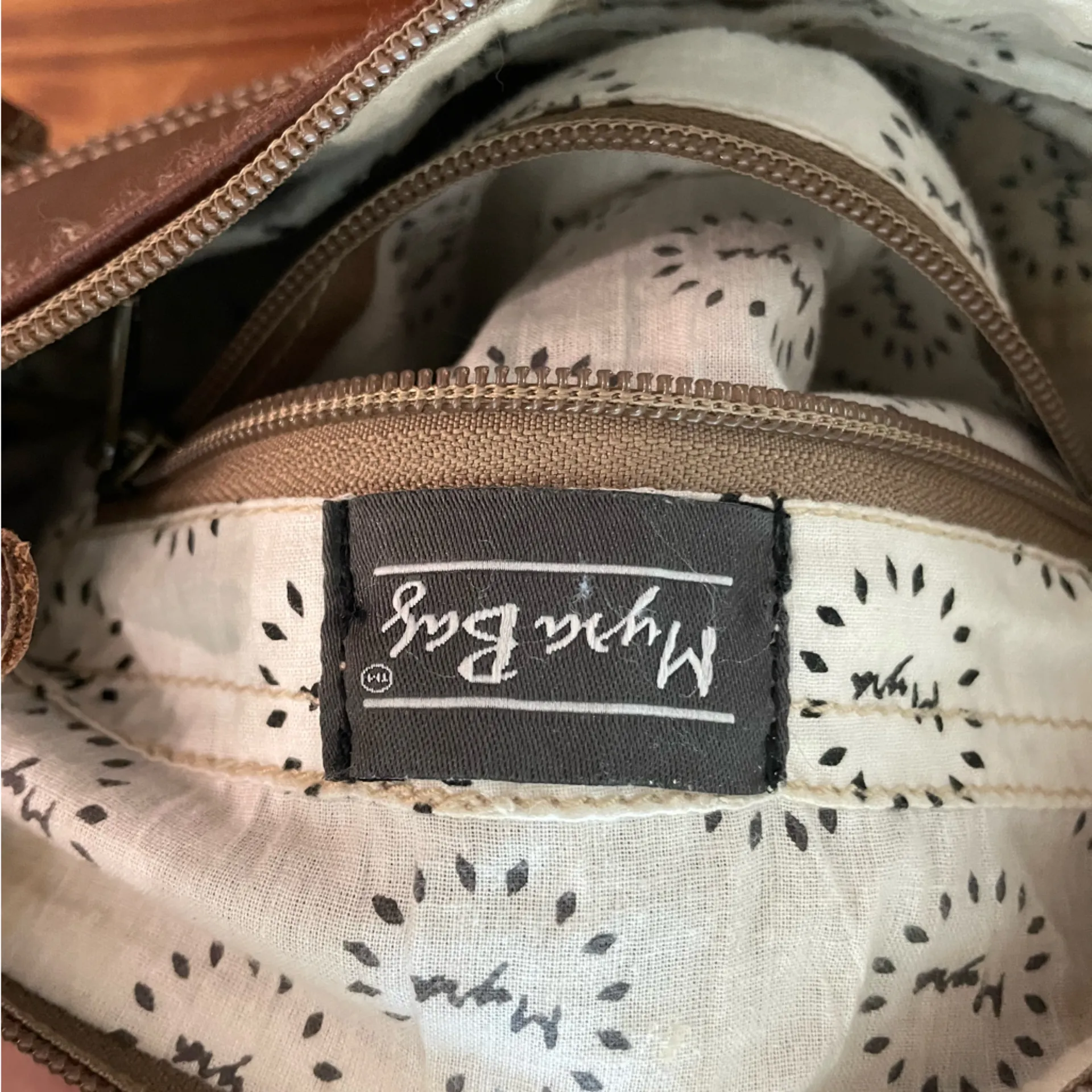 SEL de MAR cross body purse Brown - Image 3