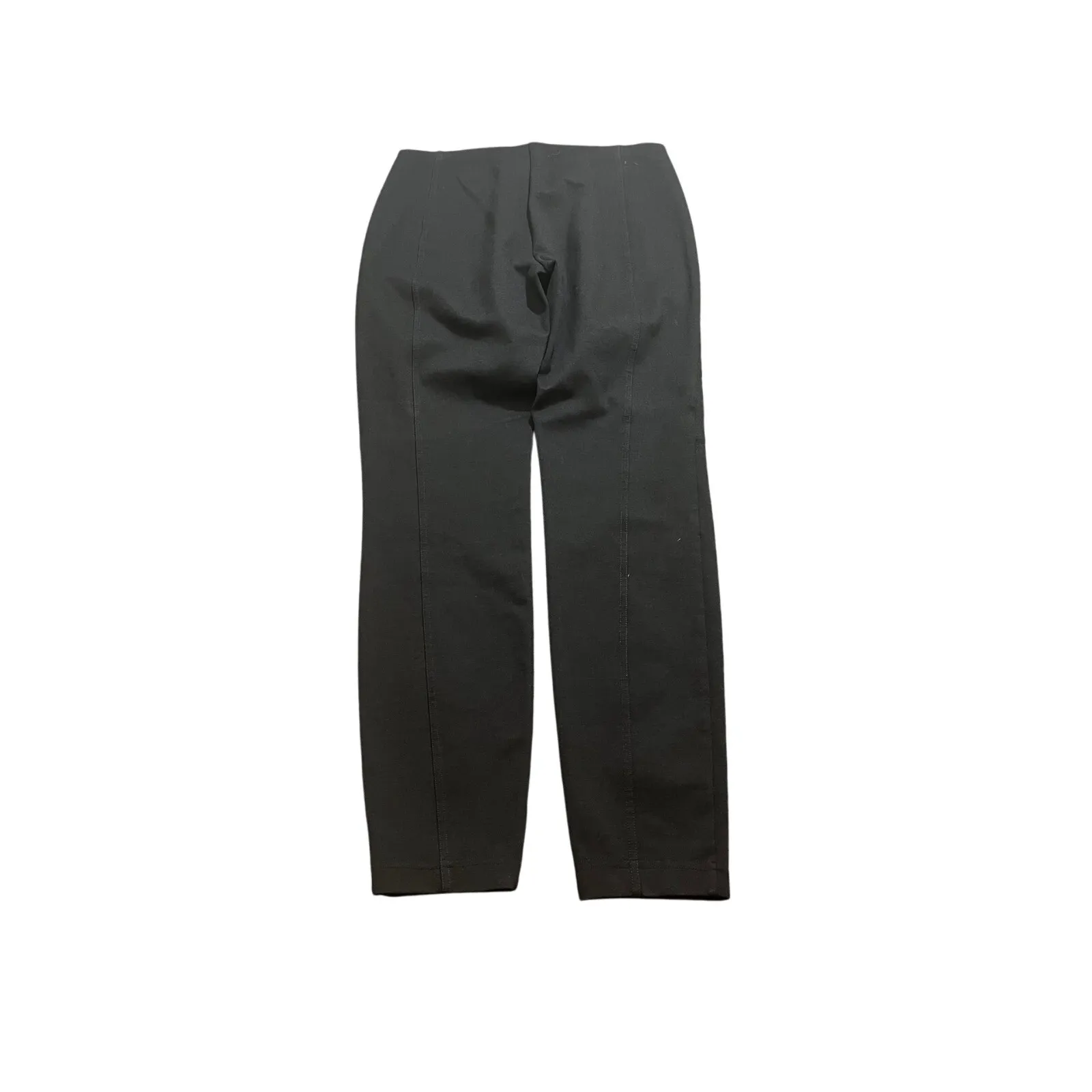 EILEEN FISHER Pull-On Elastic Waist Stretch Ankle Pant Dark Black XS Rayon nylon - Image 5