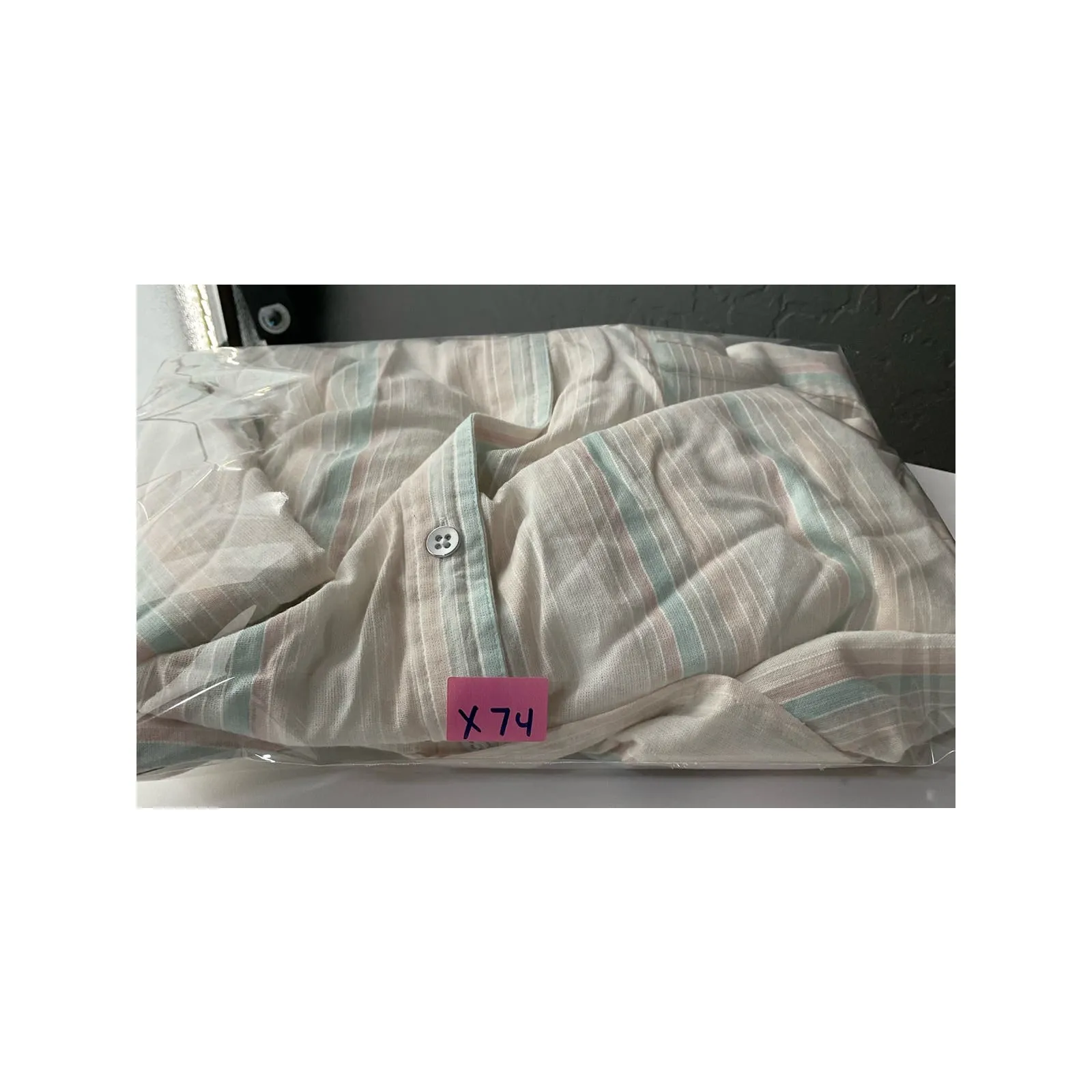 Style & Co. Womens‎ Plus Size Striped Shirt, Rainbow, 3X - Image 9