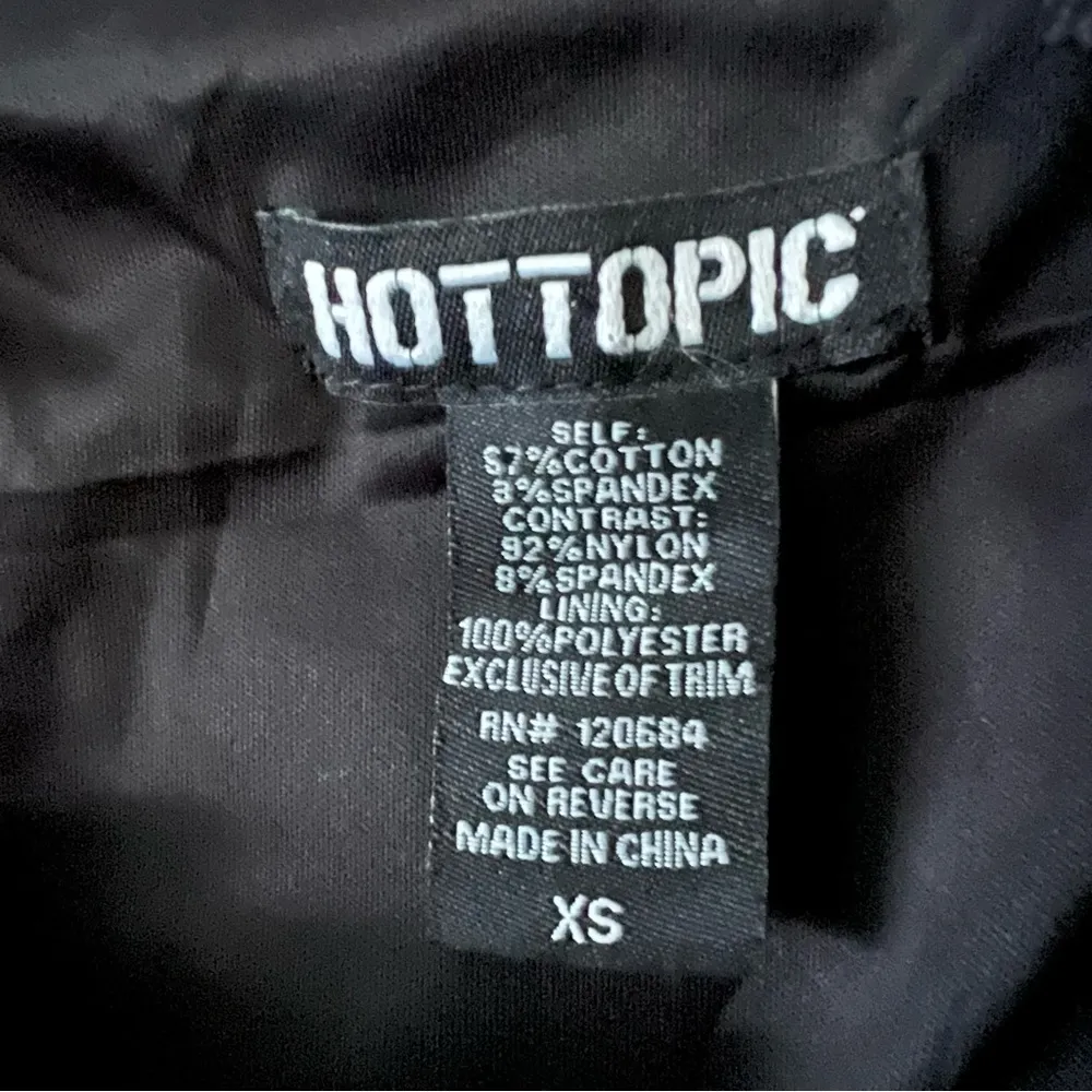 Hot Topic Women’s Floral Skull Lace Back Mini Dress Size XS - Image 5