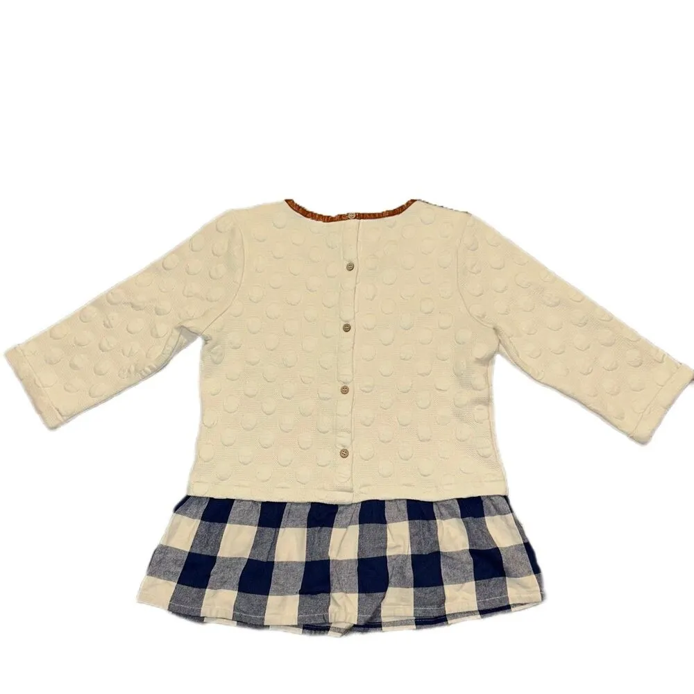 THML Textured Peplum Top XS - Image 2