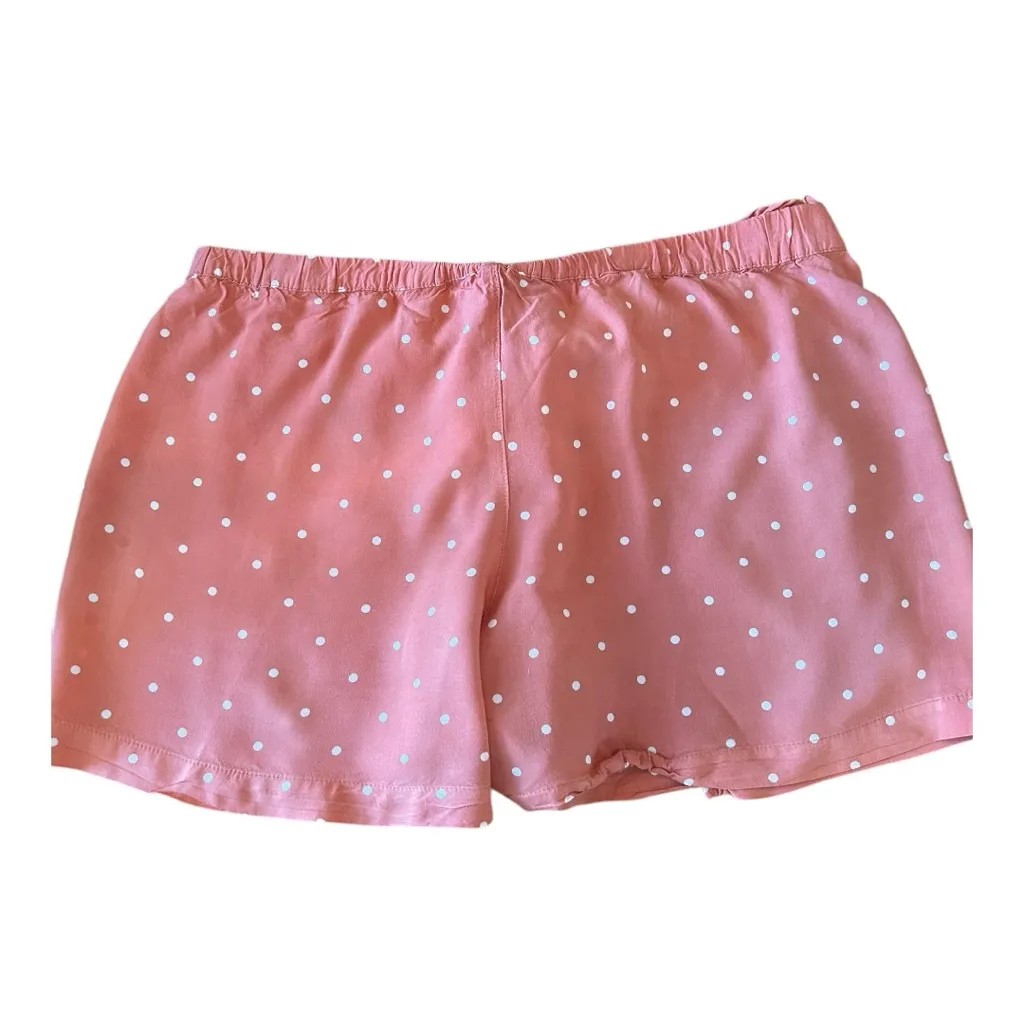 Madewell Draper pull on shorts Polka dots Size Large - Image 4