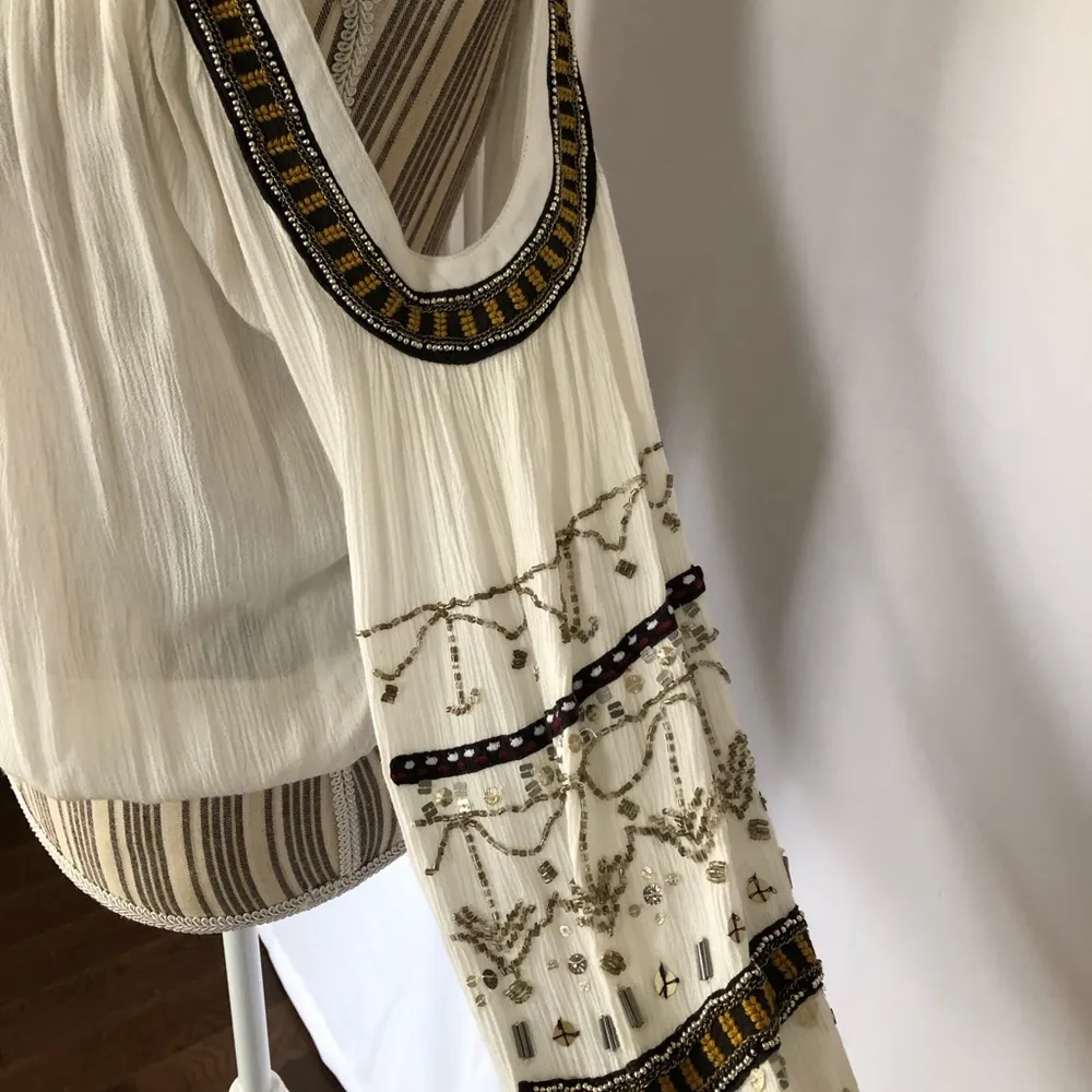 Free People  Give Him the Cold Shoulder top size xs - Image 5