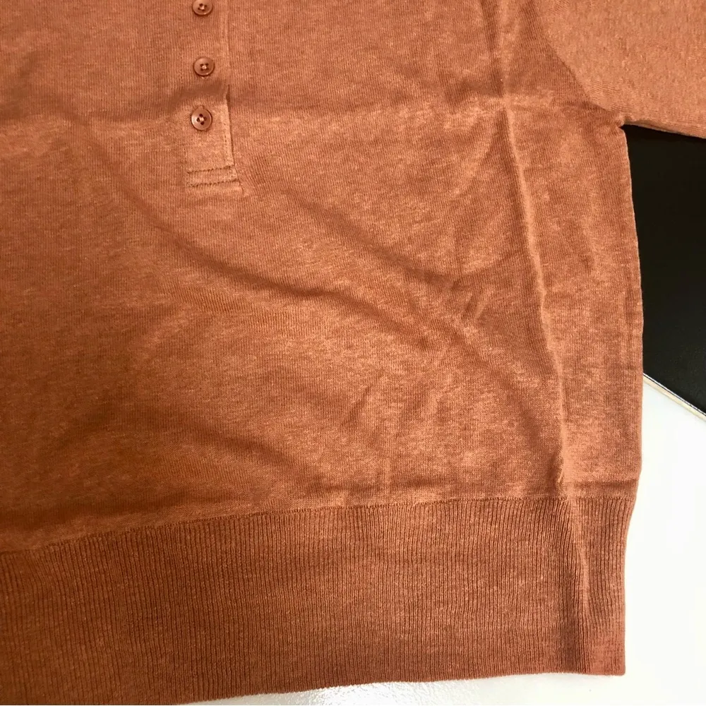 NWT Monrow Polo Sweater T - Image 8