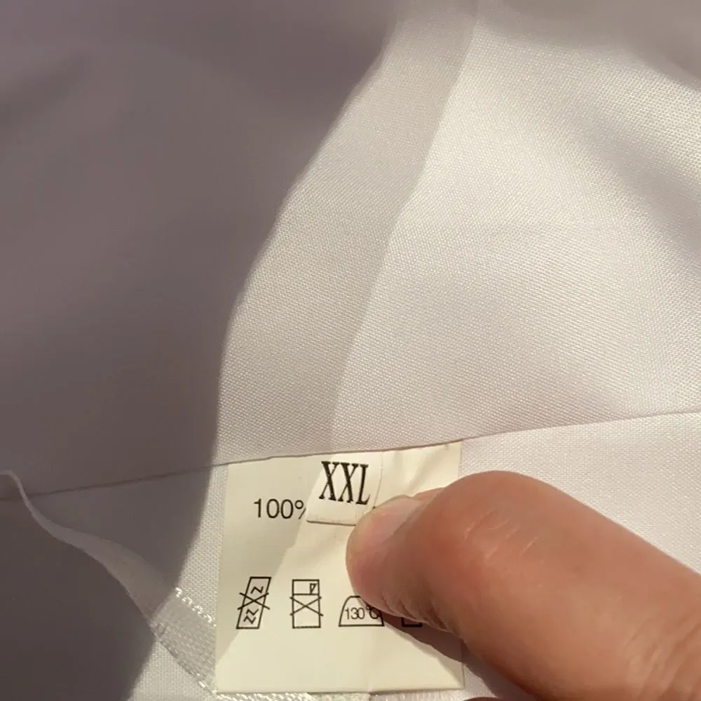 Women’s Elegant White Strapless Full Length Chiffon Prom Party Formal Dress XXL - Image 7