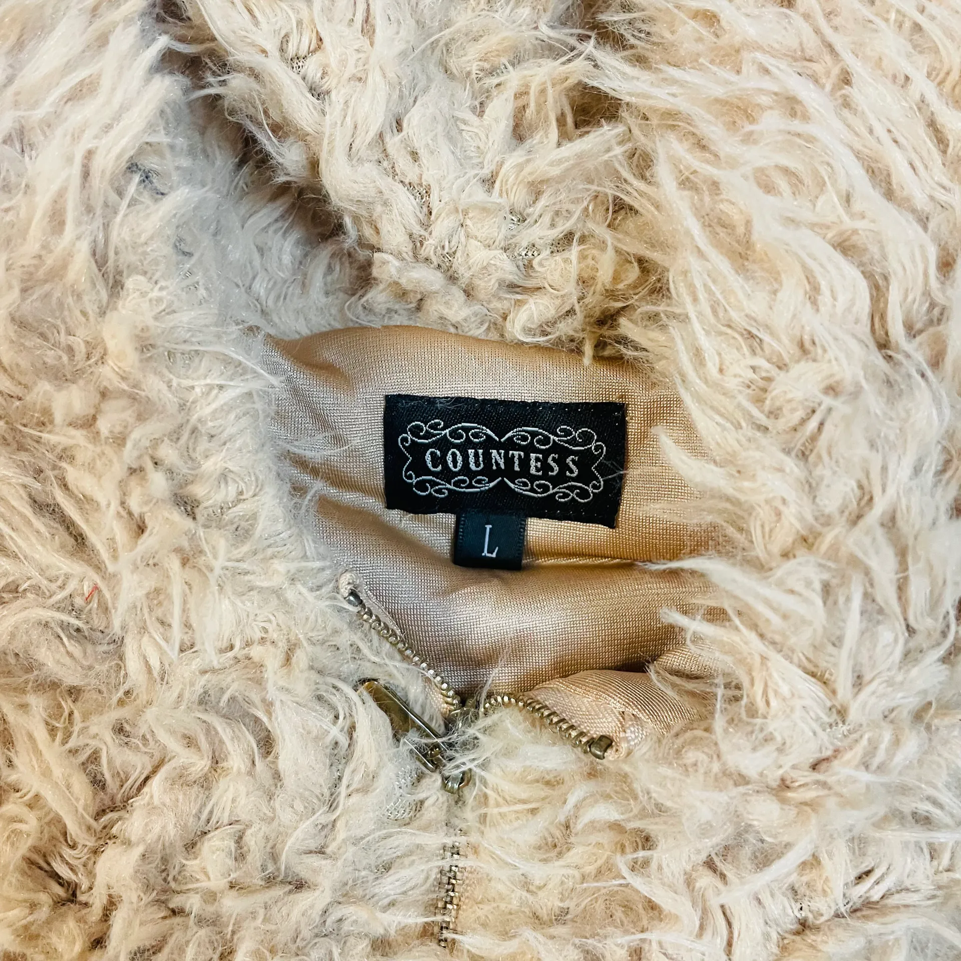 Countess Jacket Beige Size L - Image 6