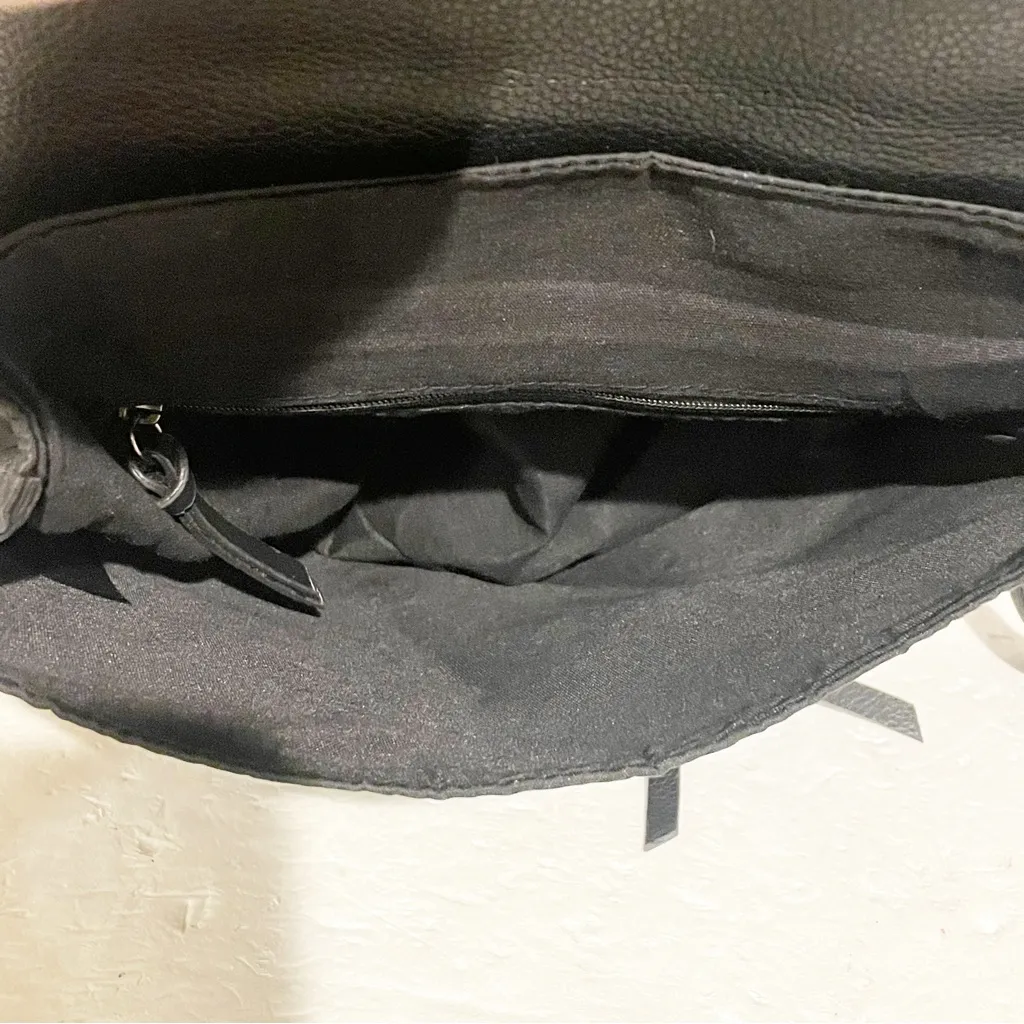 Botkier‎ Trigger Black Nylon Backpack Mini Zipper Travel Bag - Image 4