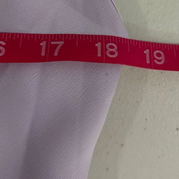 Urban Outfitters Mallory Cowl Slip‎ Dress Rose Lilac Size L Satin Purple - Image 7