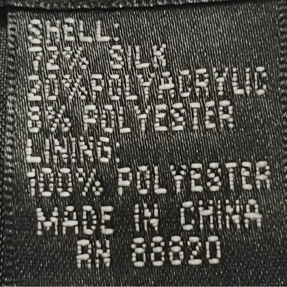 ANNE CARSON Silk Blend
Blazer L Black Plaid Raw Trim Floral Brooch Boho
Witchy - Image 8