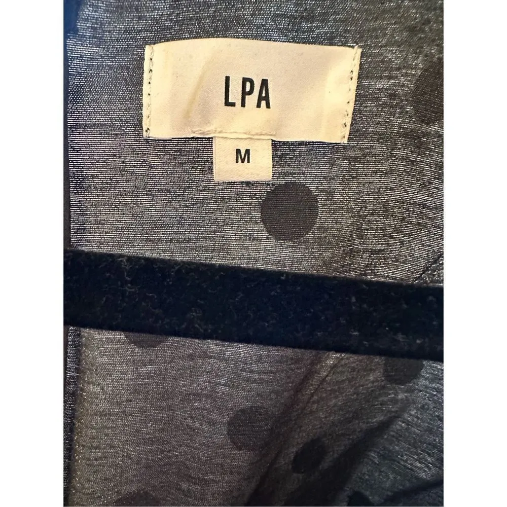 Revolve LPA Ailisa Dress in Gold & Black- Size M - Image 4