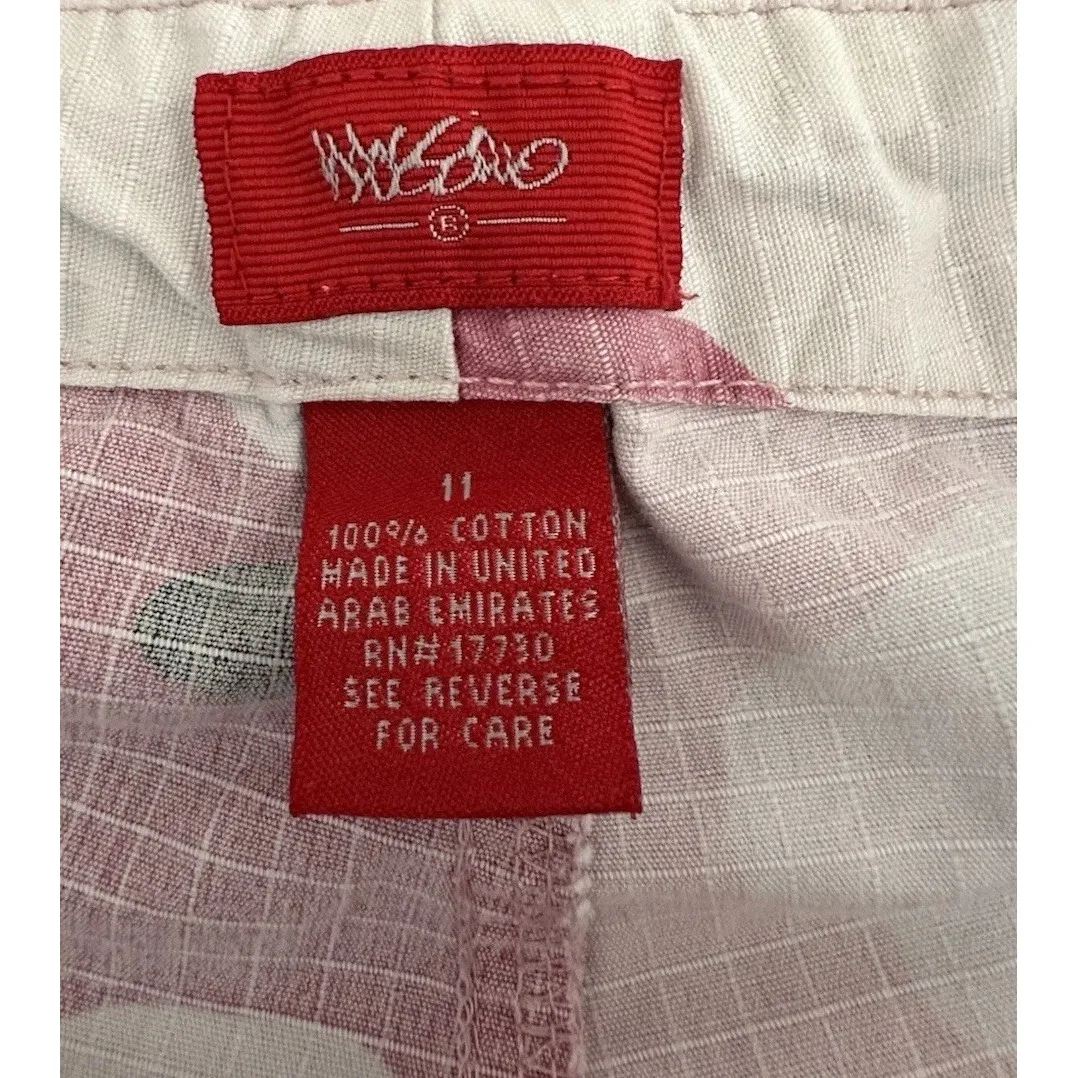 Mossimo Pink Camo Cargo Pants Y2K Size 11 Womens Baggy Grunge Gorpcore Ripstop - Image 6