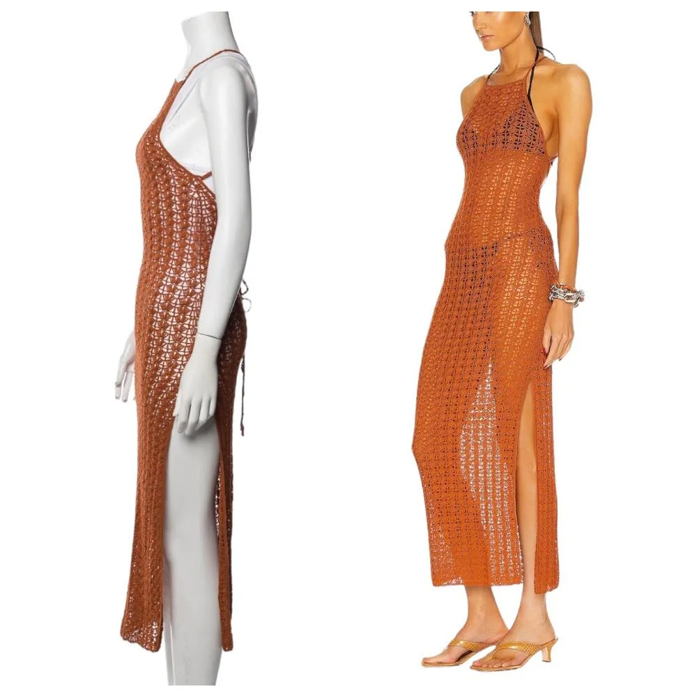 Cult Gaia Demi Knit Dress - Spice - XS - Image 3