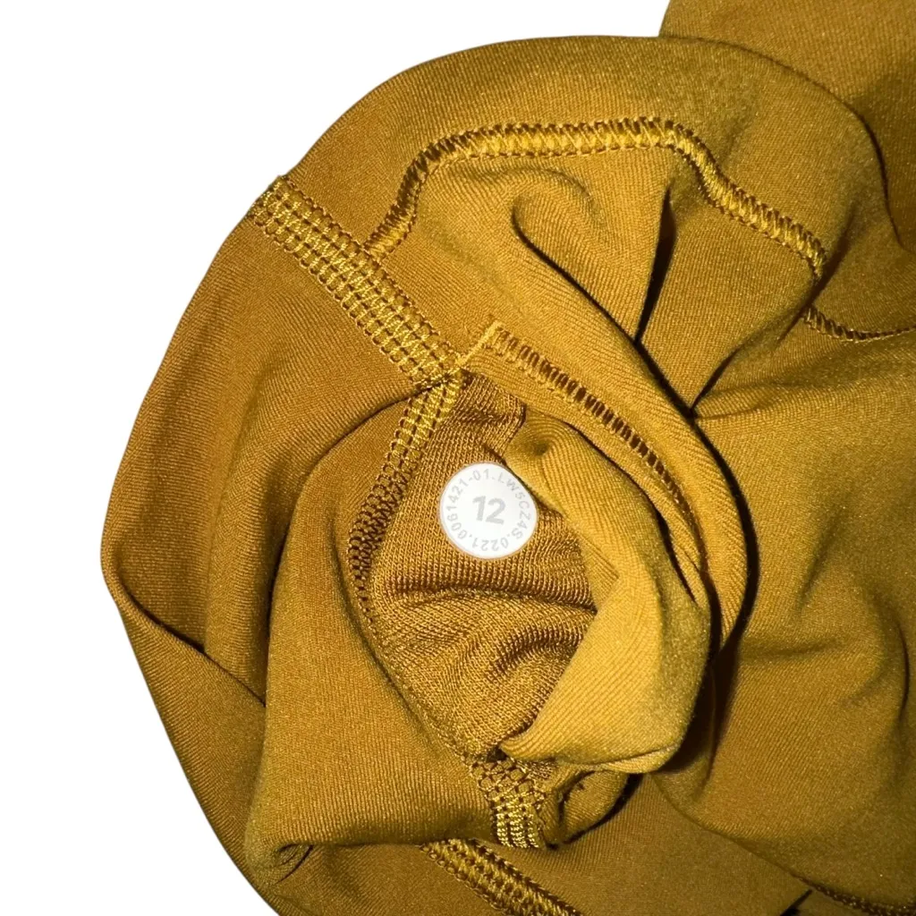 Lululemon Align Pant 28” High Rise Leggings 12 in Gold Spice - Image 3