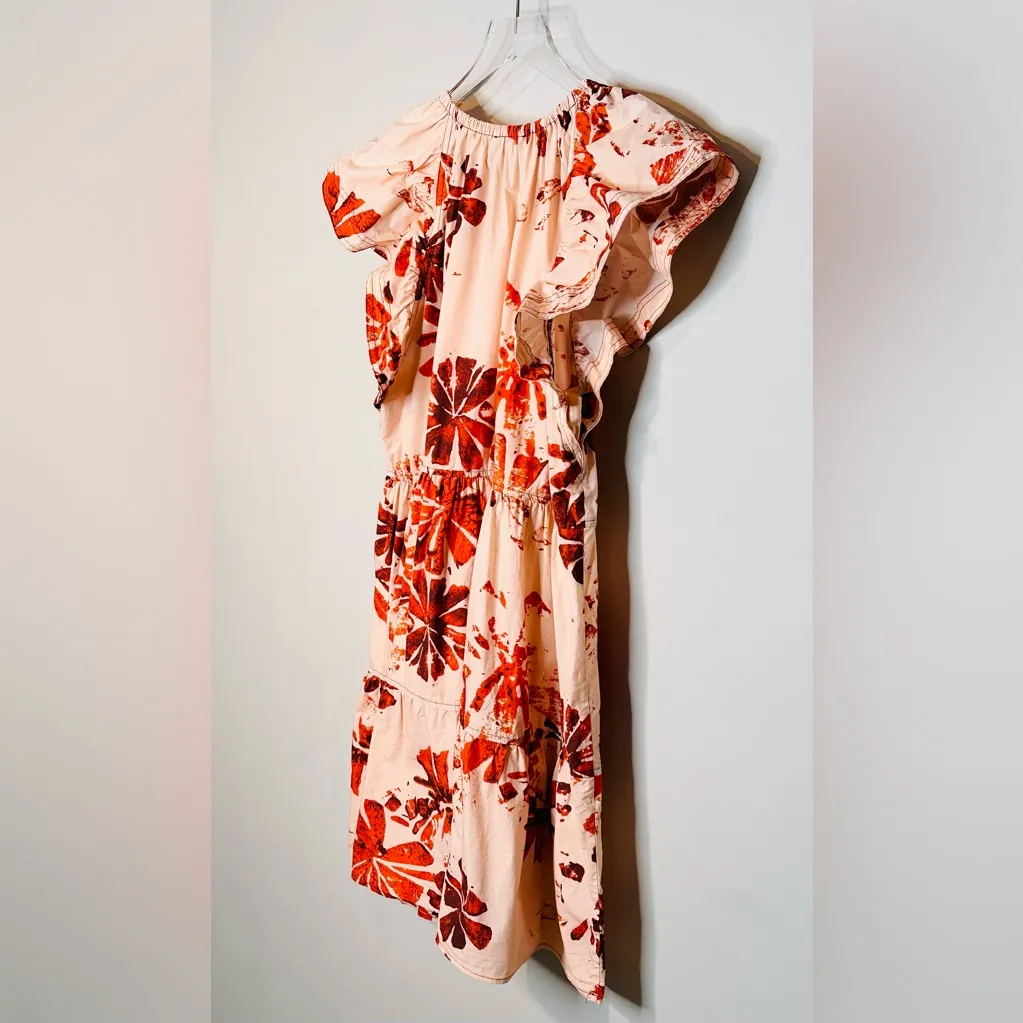 Marie Oliver  Kara Aloha Flutter Sleeve Mini Dress - Image 9