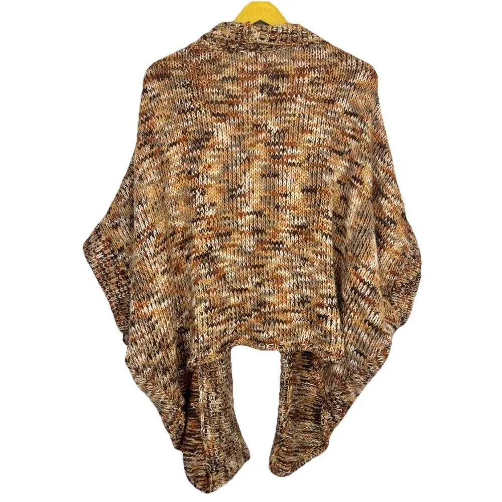 Universal Threads Universal Thread Crochet Open Shawl Sweater One Size Dolman Sleeve Missoni Style - Image 2