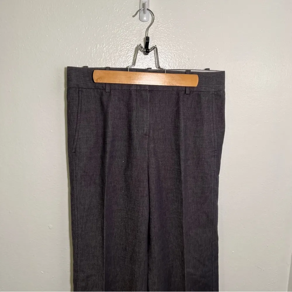 BCBGMaxAzria Behati Trousers Dark Gray Blue 2 - Image 3