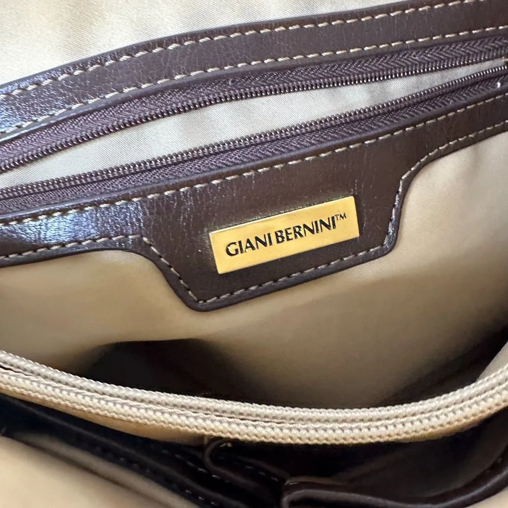 Giani Bernini  Boho Wicker Braid Straw Woven Shoulder Bag - Image 7