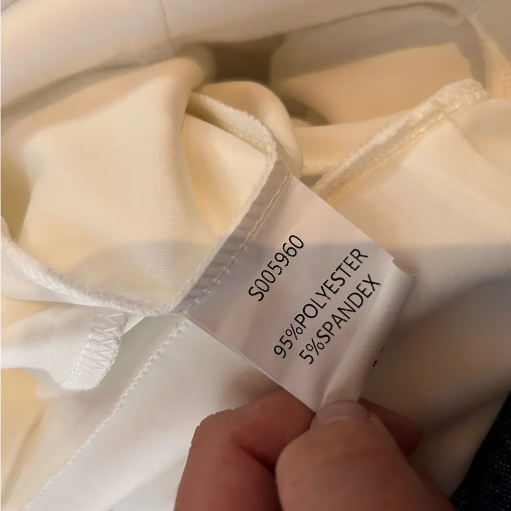 Showpo. Mini Love Dress White Sleeveless Square Neck Size 8 - Image 7