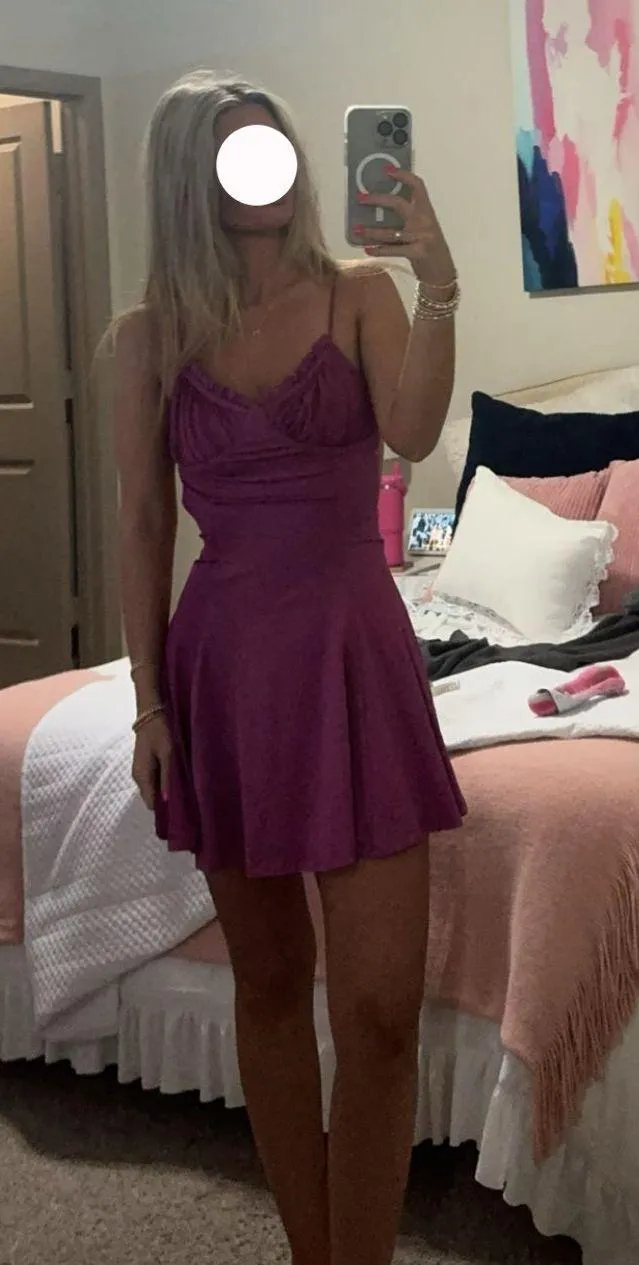 purple dress - Image 2