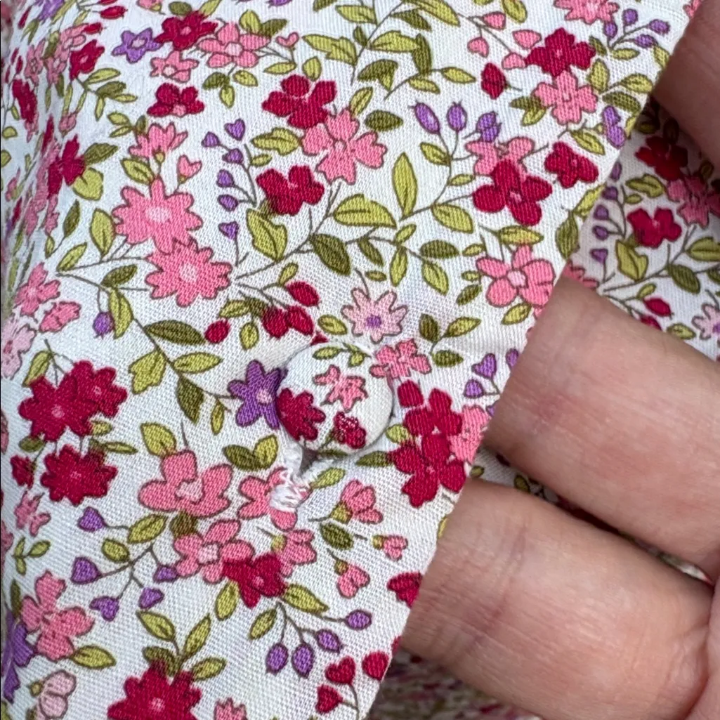 NWOT Hyacinth House Tuckernuck Pink Floral Nellie Dress Medium Retail $158 - Image 7