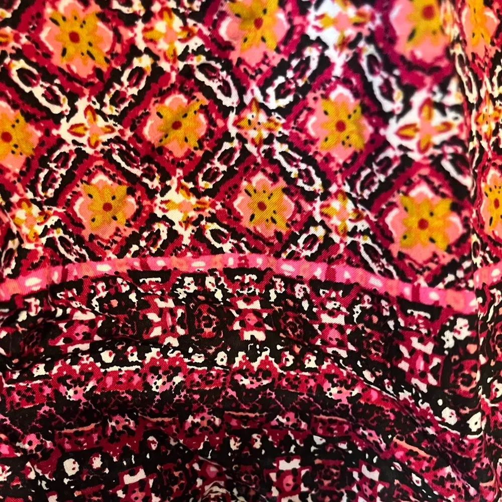 Smocked Crop Top Peasant Flowy New Shirt Womens Small - Image 6