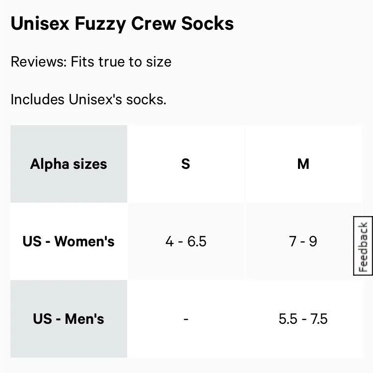 NEW Lululemon Unisex Fuzzy Crew Socks Soft Pink REDC Red Clay Size Medium NWT - Image 8